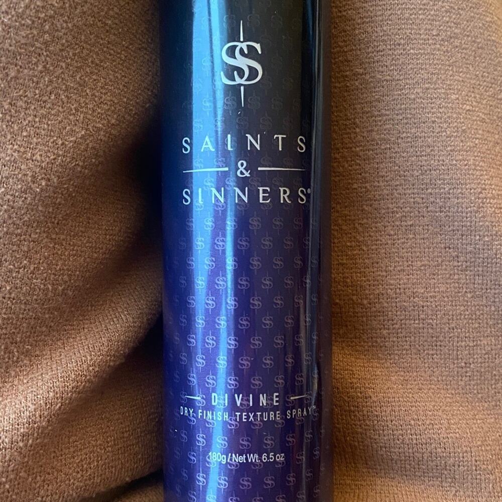 unlisted, Saints & Sinners Divine Dry Finish Texture Spray Rated 4.5.